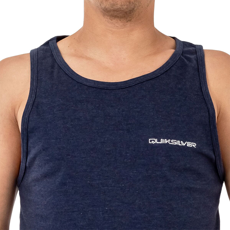 Musculosa Quiksilver Slub Azul - Indy