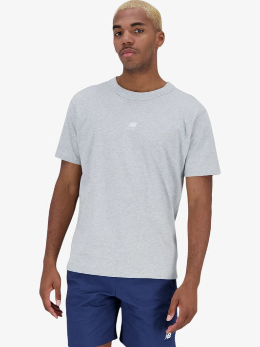 Remera New Balance Athletics Remastered Gris