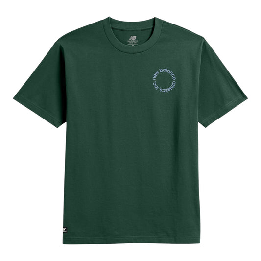 Remera New Balance QT Circular Logo Verde