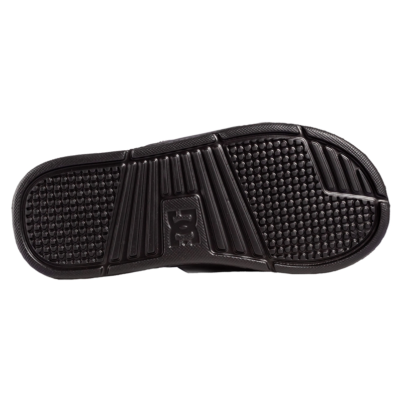 Ojota Dc Slide Negro Beige - Indy