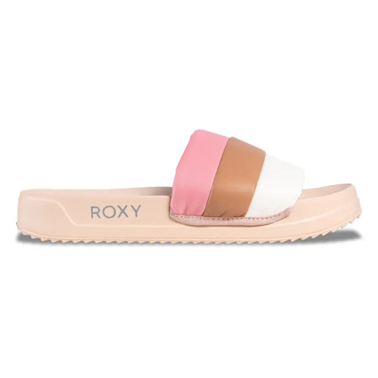 Ojota Roxy Slippy Puff It Rosa Suave - Indy