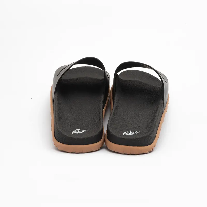 Ojota Rusty Sandbar Slide Negro - Indy