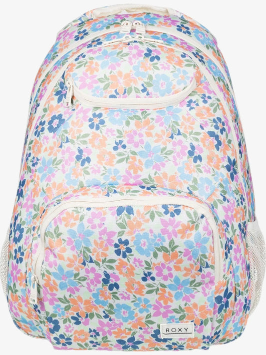 Mochila Roxy Shadow Swell Printed Crudo Floreado