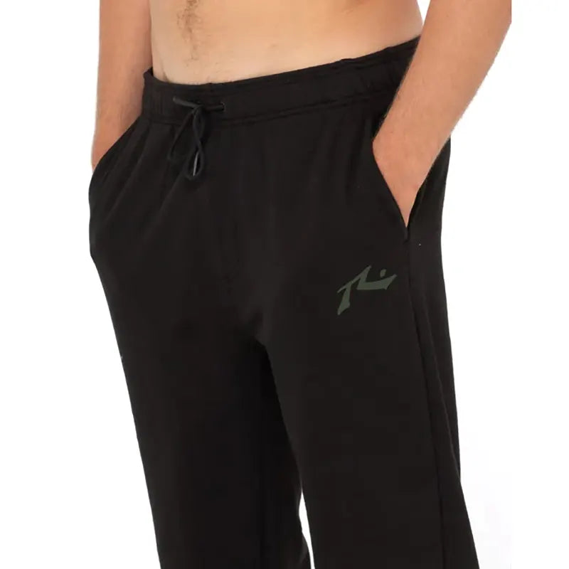 Pantalon Buzo One Hit Negro Verde - Indy