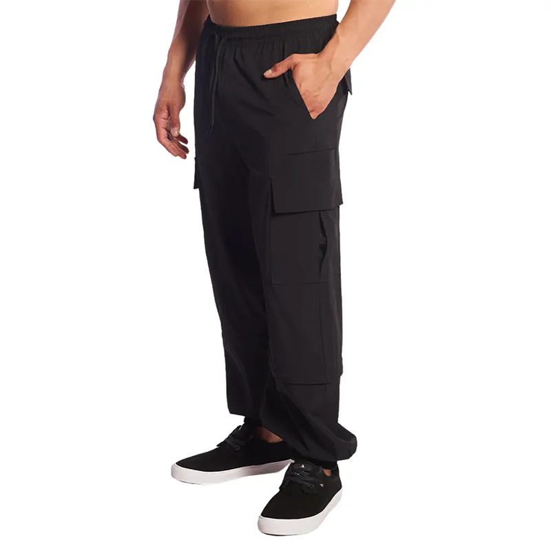 Pantalon Cargo Volcom Ripstop Desm Fisher Negro - Indy