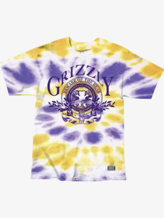 Remera Grizzly Family Tree Tie Dye