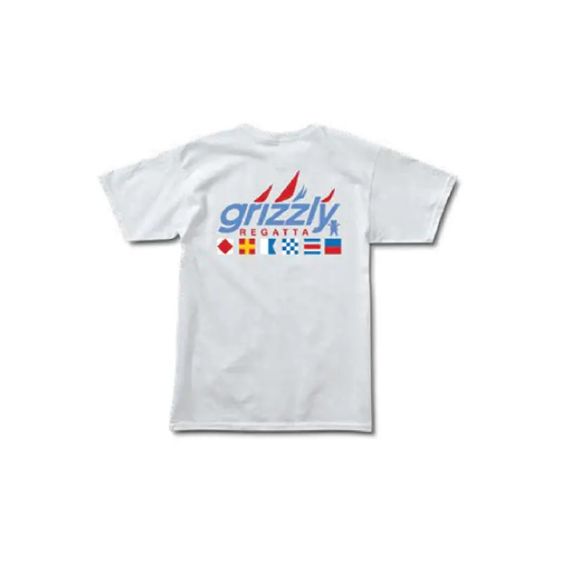 Remera Grizzly Regattas Blanco - Indy