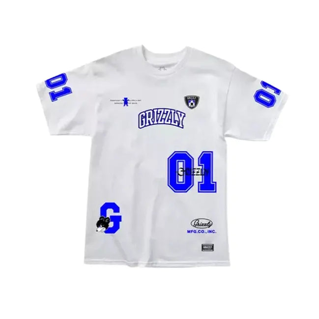 Remera Grizzly Third Down Blanco - Indy