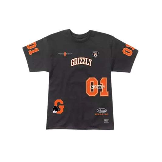 Remera Grizzly Third Down Negro - Indy