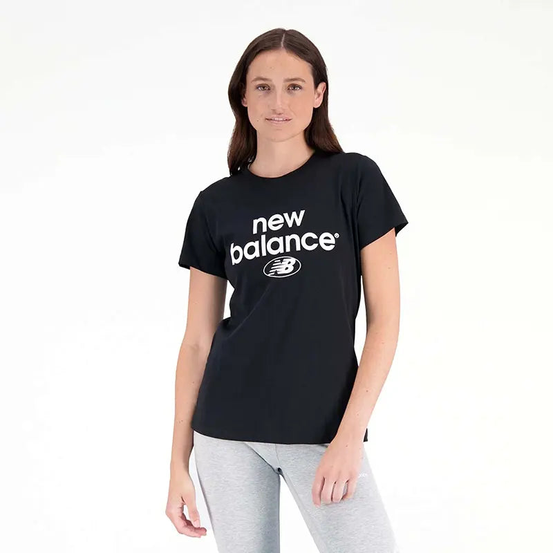 Remera New Balance Essentials Reimagined Mujer Negro - Indy