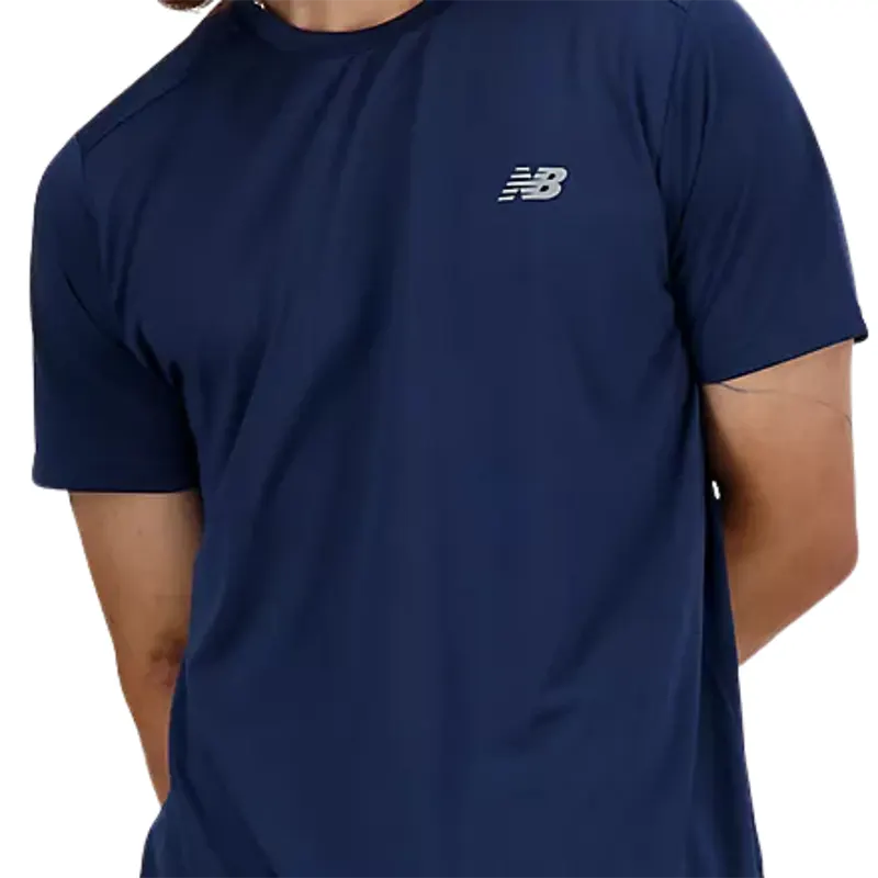 Remera New Balance Sport Essentials Azul - Indy