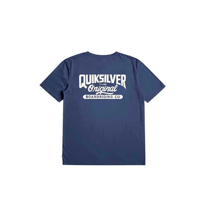 Remera Quiksilver Tall Stack STN Azul - Indy