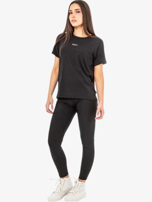 Remera Roxy Fitness Bold Moves Negro