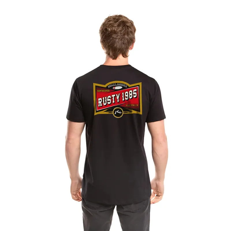 Remera Rusty Incauted Negro - Indy