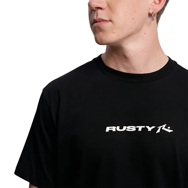 Remera Rusty Vital Negro - Indy