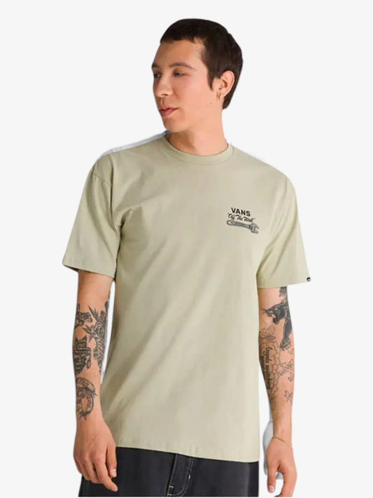 Remera Vans Wrenched SS Beige