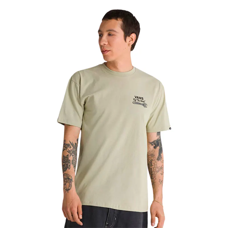 Remera Vans Wrenched SS Beige - Indy