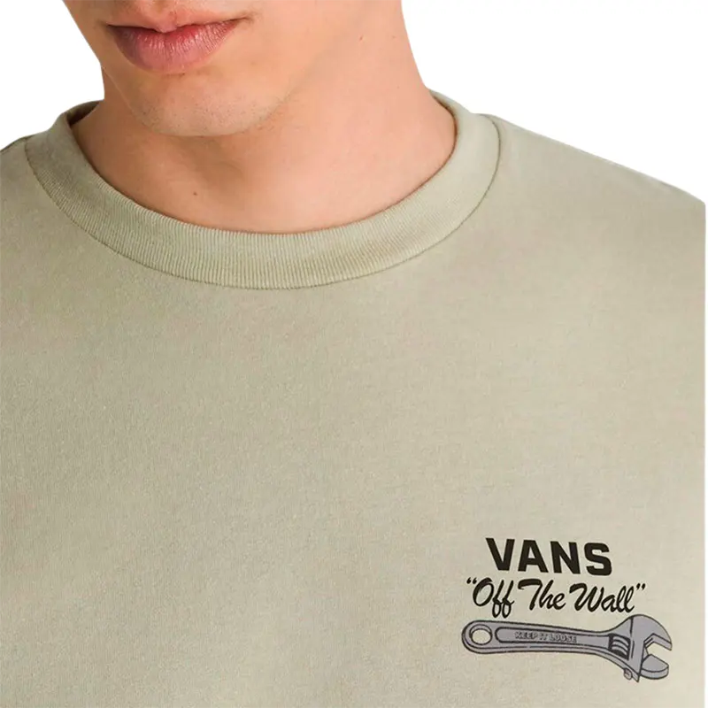 Remera Vans Wrenched SS Beige - Indy