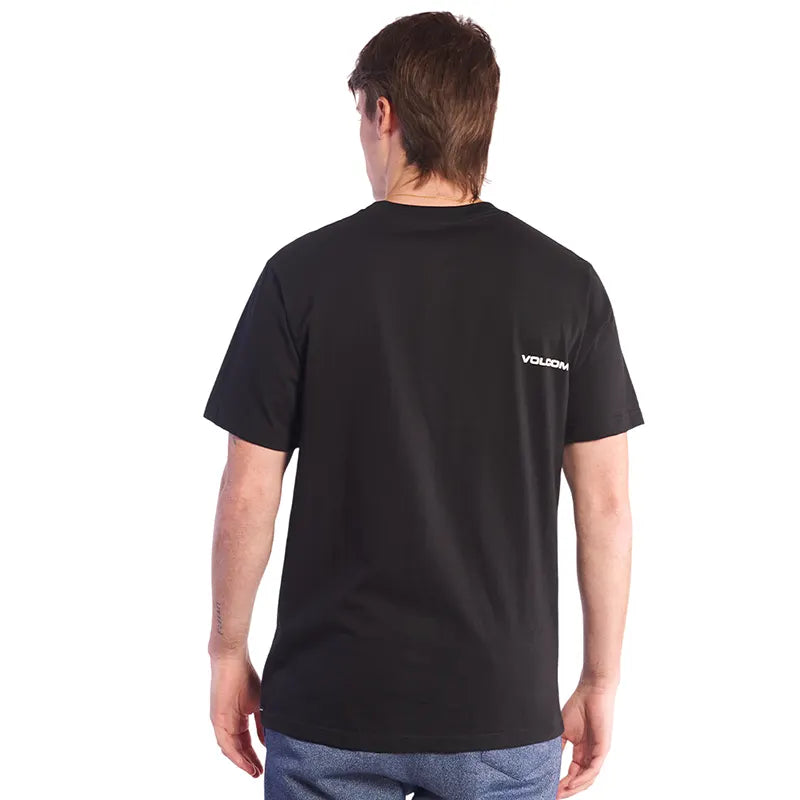 Remera Volcom New Deadly Stone Negro - Indy