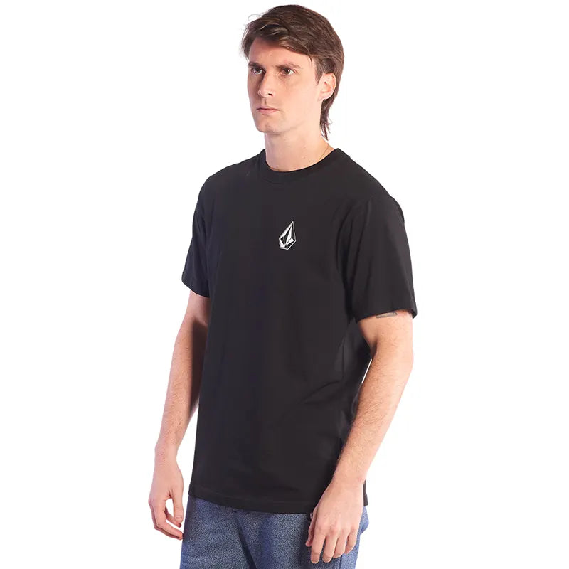 Remera Volcom New Deadly Stone Negro - Indy