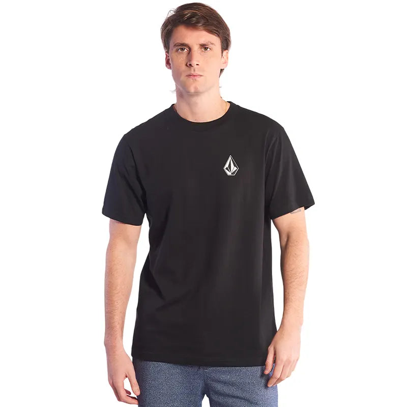 Remera Volcom New Deadly Stone Negro - Indy