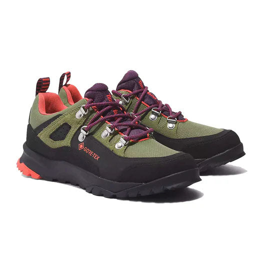 Zapatillas Timberland Mujer Lincoln Peak GTX Negro Verde Rosa