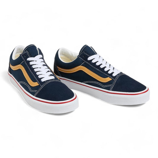 Zapatillas Vans Old Skool Azul Amarillo