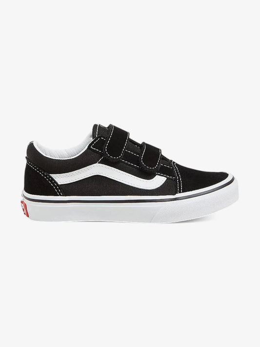 Zapatillas Vans Niño Old Skool V Negro Blanco