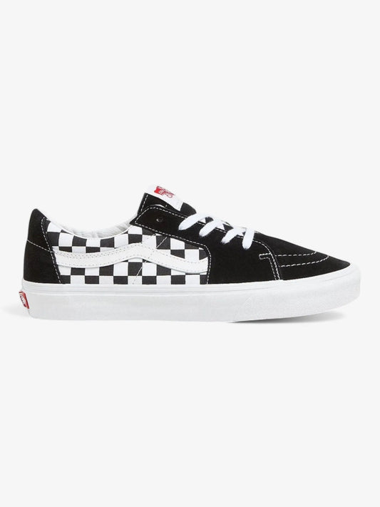 Zapatillas Vans Sk8 Low Negro Cuadros