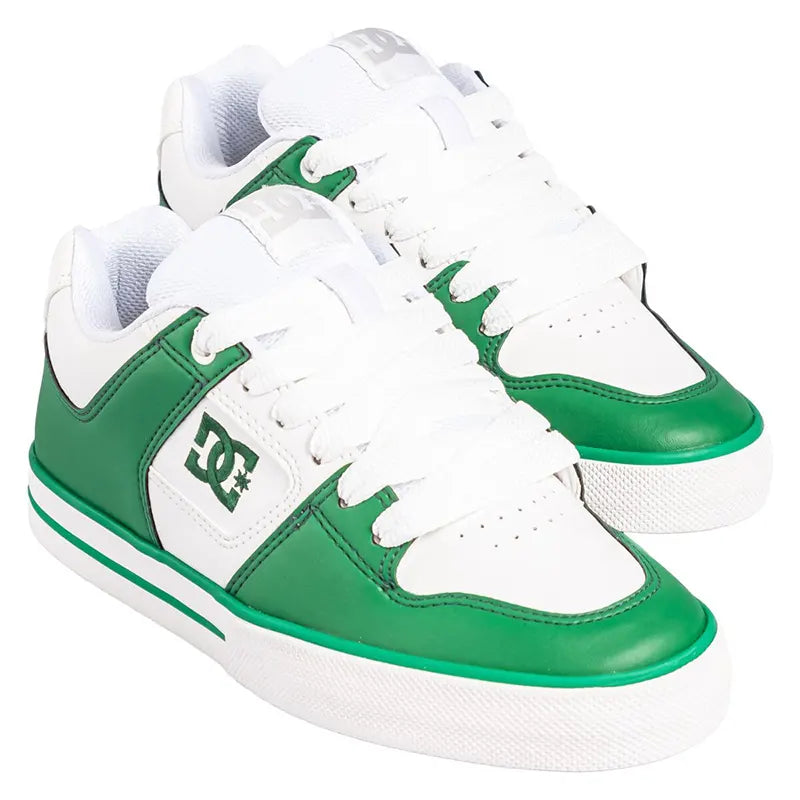 Zapatillas Dc Pure 3 SE Verde Blanco - Indy