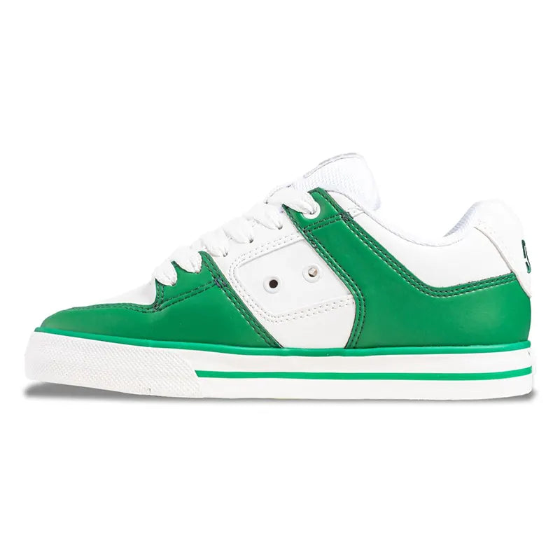 Zapatillas Dc Pure 3 SE Verde Blanco - Indy