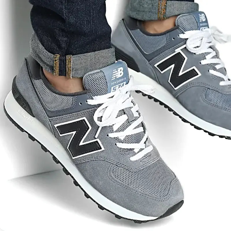 Zapatillas New Balance 574 Gris Negro - Indy