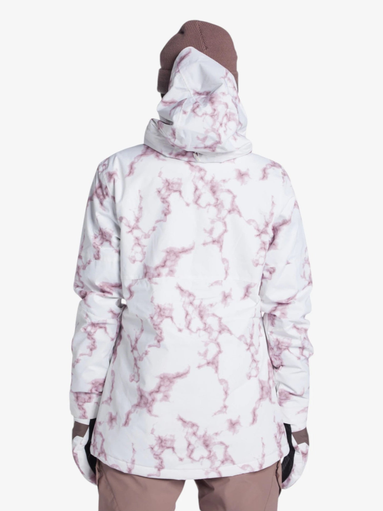 Campera DC Mujer Snow Cruiser Blanco Rosa - Indy