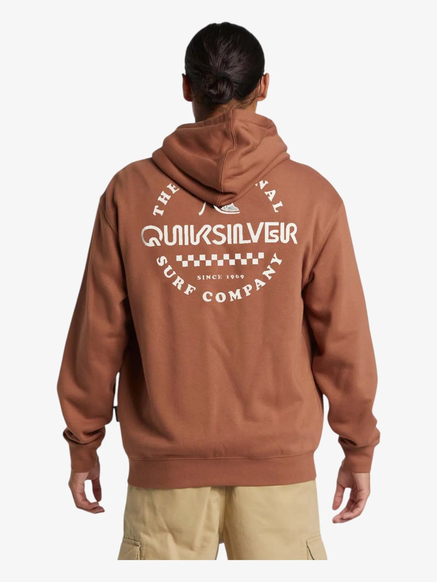 Campera Quiksilver Graphic Marron - Indy