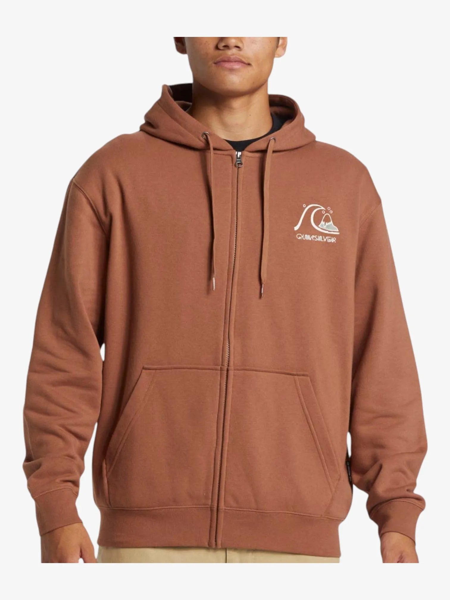 Campera Quiksilver Graphic Marron - Indy