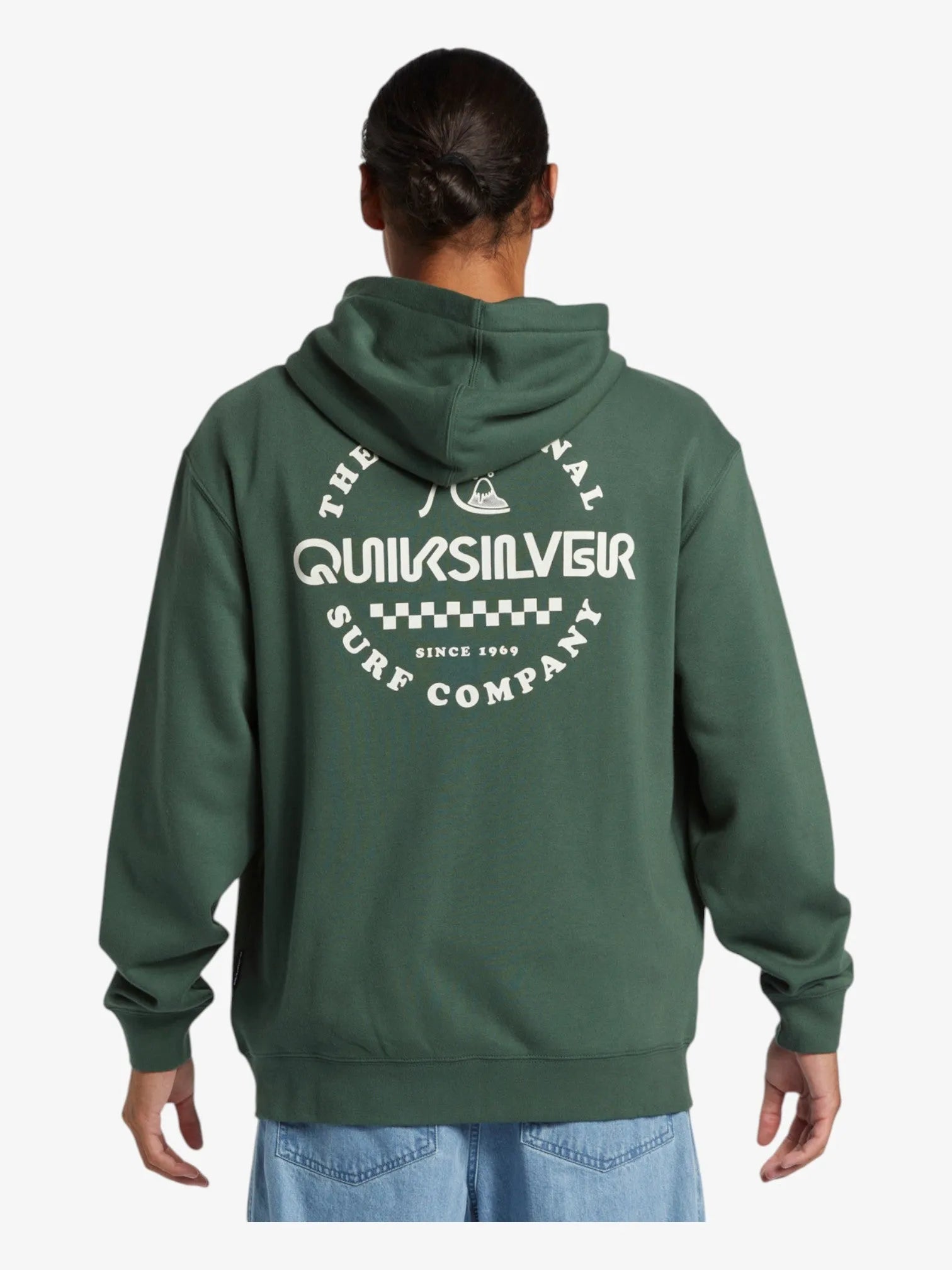 Campera Quiksilver Graphic Verde Ingles - Indy