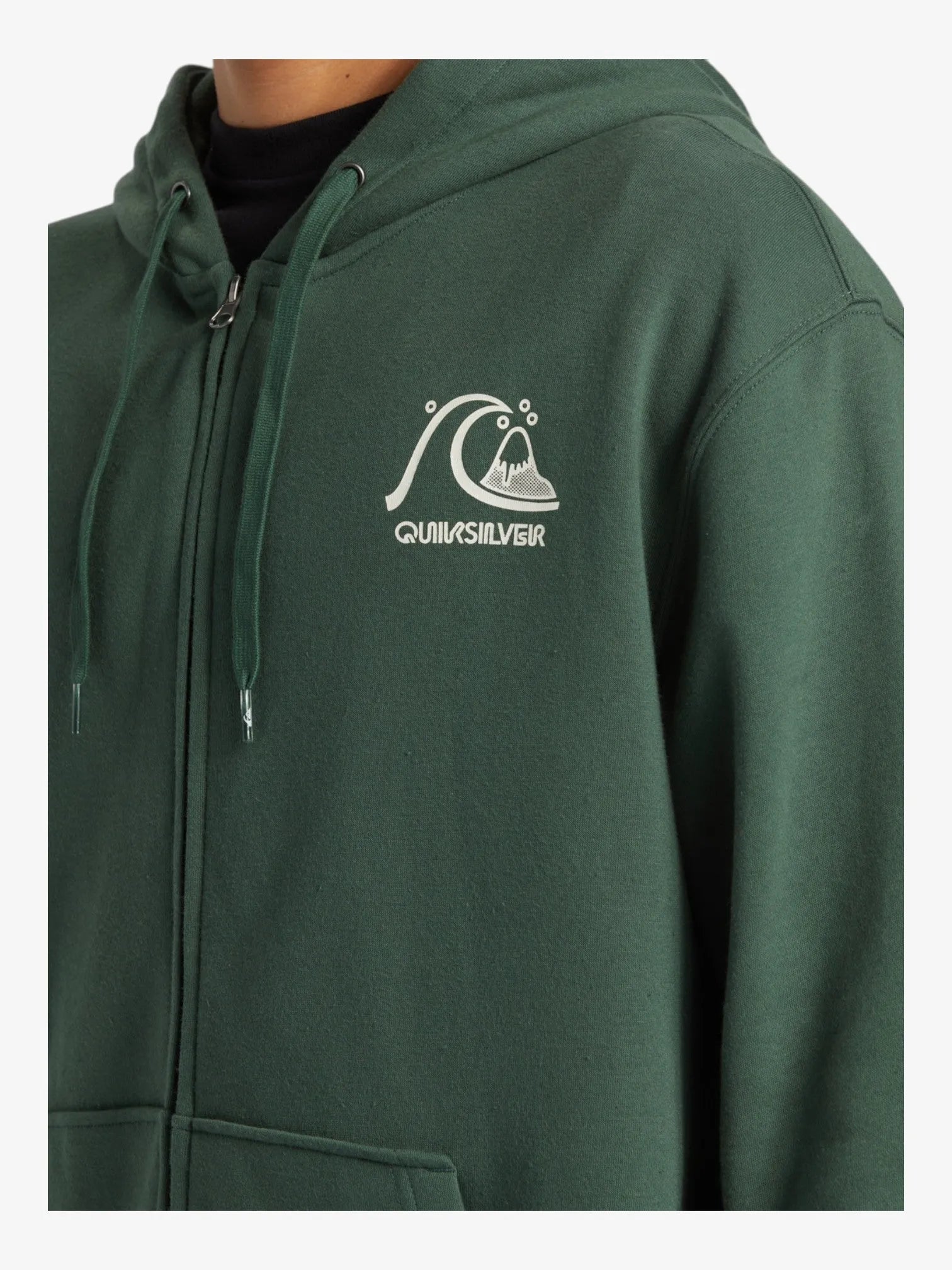 Campera Quiksilver Graphic Verde Ingles - Indy