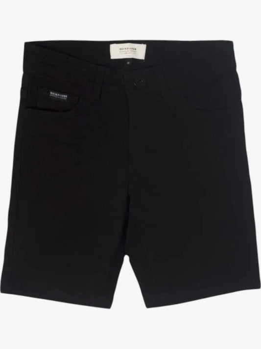 Bermuda Quiksilver Basic Black Boys Negro