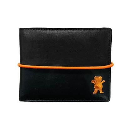 Billetera Grizzly OG Wallet Negro Naranja - Indy