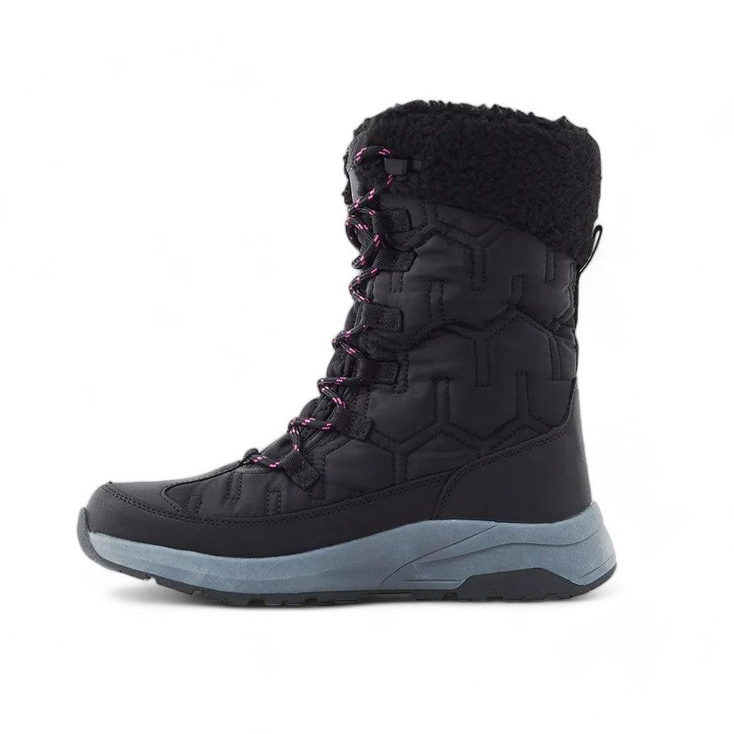 Botas Alaska Onix Mujer Negro Fucsia - Indy