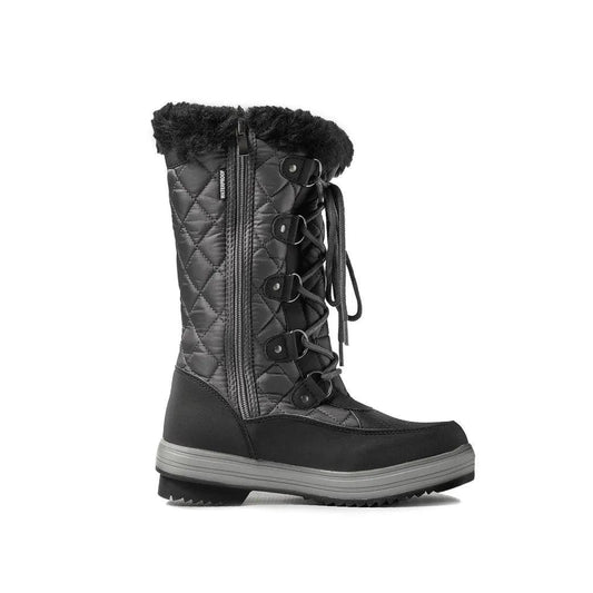 Botas Alaska Zafiro Impermeables Mujer Gris Negro - Indy