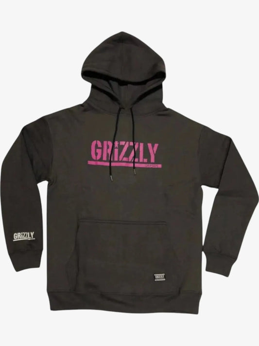 Buzo Grizzly OG Stamp Gris Oscuro