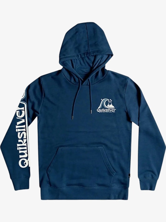 Buzo Quiksilver Rolling Circle Niño Azul