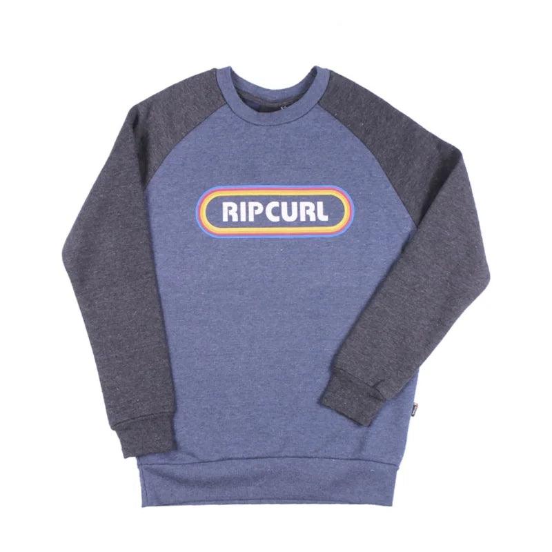 Buzo Rip Curl Crew Melange Hey Mama Niño Azul - Indy