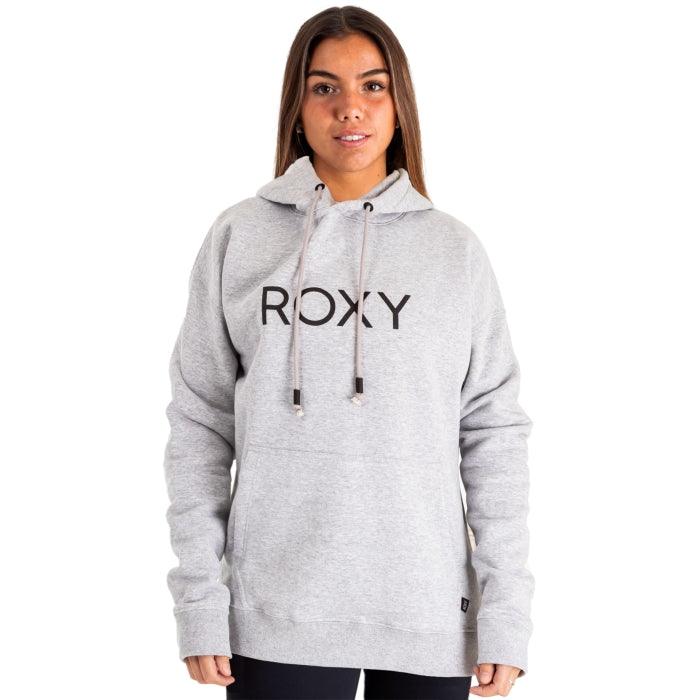 Buzo Roxy Logo Gris