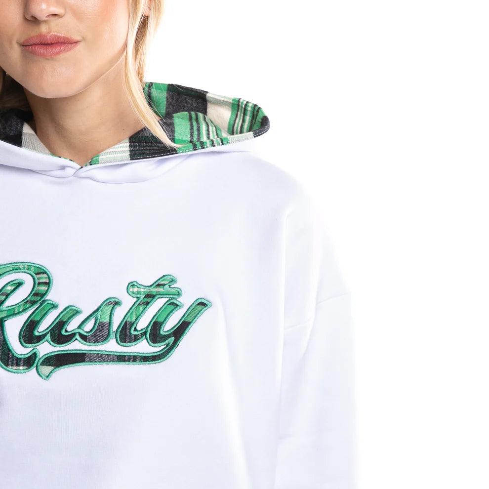Buzo Rusty Country Club Oversize Mujer Blanco - Indy