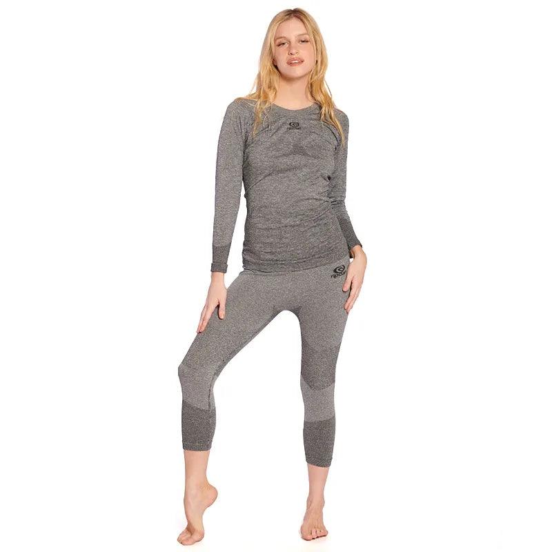 Calza Rip Curl Térmica Seamless Mujer Gris - Indy