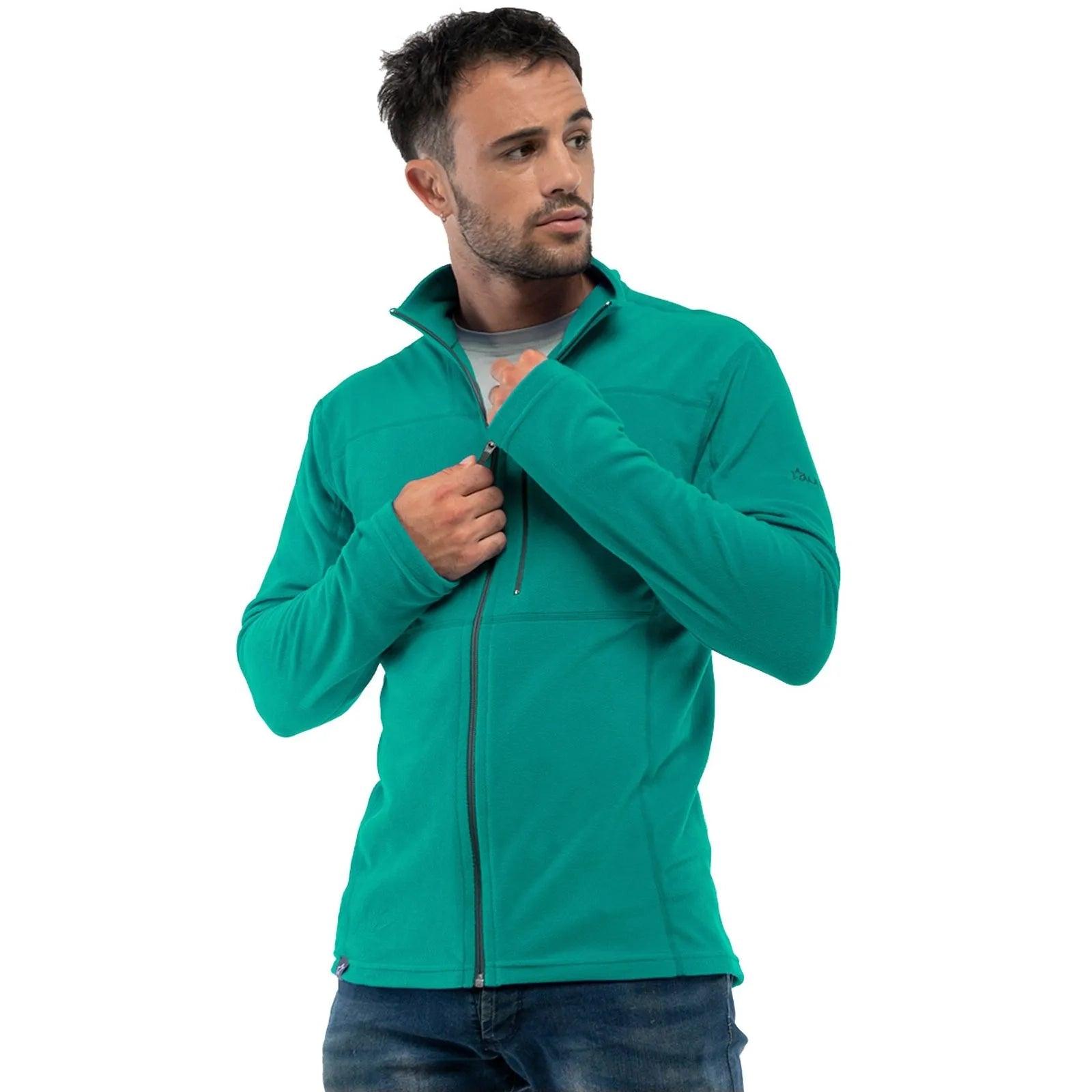 Campera Alaska Junin Verde Agua Bizancio - Indy