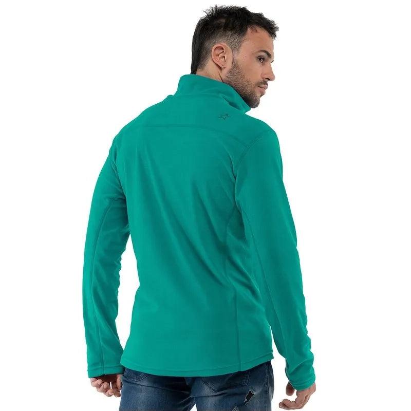 Campera Alaska Junin Verde Agua Bizancio - Indy