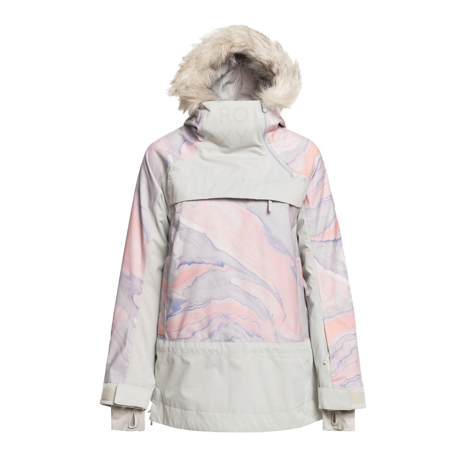 Campera Anorak Snow Roxy Chloe Kim Overhead Lila Pastel - Indy